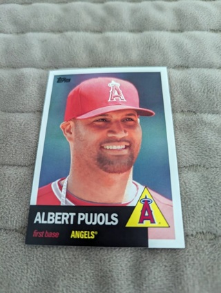 2016 Topps Archives Albert Pujols #1 Los Angeles Angels