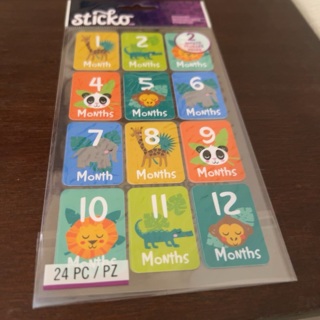 Sticko birth month stickers