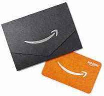 2 NEW AMAZON GIFT CARD HOLDERs=STURDY CARDBOARD,,GIN=9