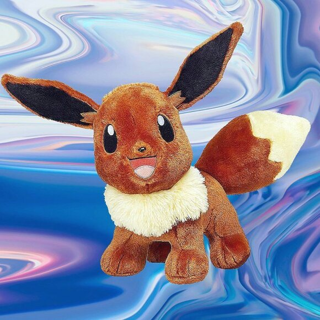 POKEMON PLUSH TOY EEVEE STUFFED ANIMAL DOLL NINTENDO x BAB POCKET MONSTER ANIME