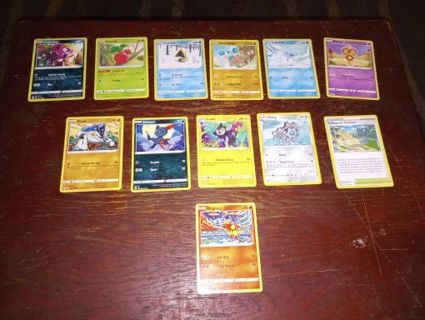 12 POKEMON SWSH- BRILLIANT STARS CARDS #219