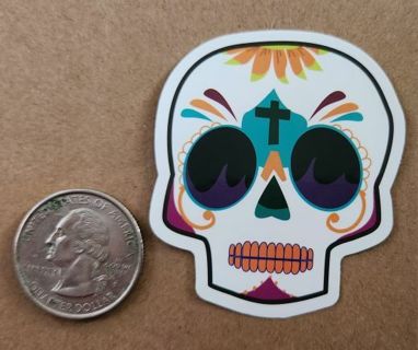 Sugar Skull Sticker #9