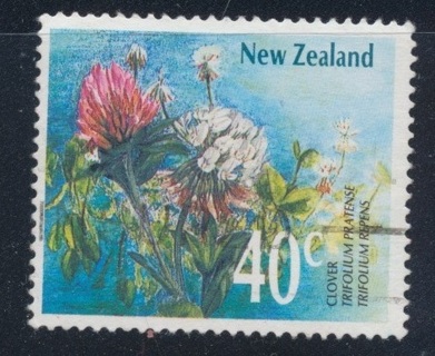 New Zealand:  1989, Clover, MNH-OG-CTO, Scott # NZ-942 - NZE-5000a