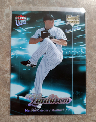 2007 Fleer Ultra #222 Matt Lindstrom Rookie Card