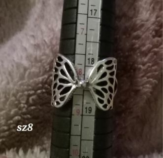 Sz8 butterfly ring new