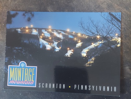 Montage Mountain Postcard 