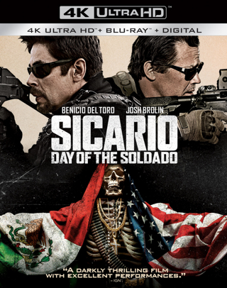 Sicario: Day of The Soldado (Digital 4K UHD Download Code Only) *Benicio Del Toro* *Josh Brolin*