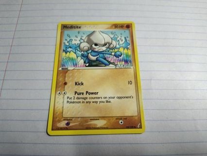 Pokemon Meditite Crystal Guardians Set 2006