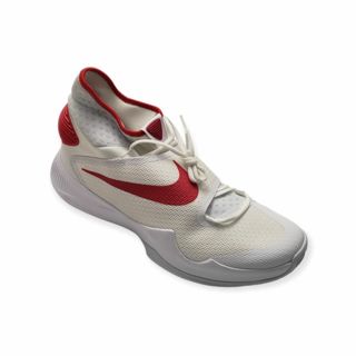 RARE / Nike Men's Zoom Hyperrev 2015 TB Basketball Shoes White / Red Size 15.5