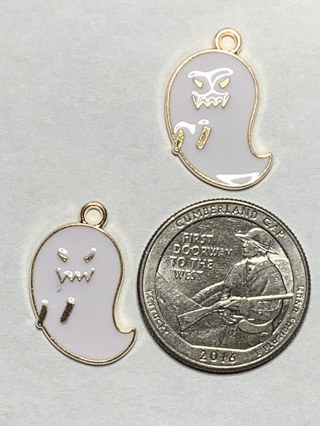 ⚰HALLOWEEN CHARMS~#19~SET OF 2 CHARMS~SET 5~FREE SHIPPING⚰  