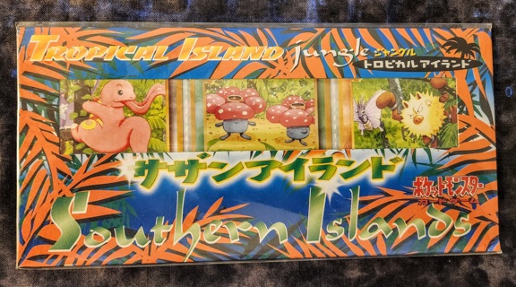 1998 Pokemon Southern Islands Tropical Island Jungle Japanese 3 Card Set Sealed New