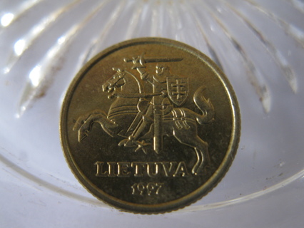(FC-191) 1997 Lithuania: 10 Centu - type A