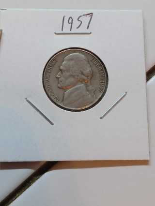 1957 Jefferson Nickel! 23