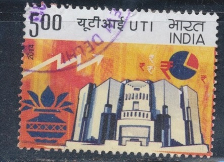 India:  2014, 50th Anniv. of Unit Trust of India (UTI), Used, MI # IN-285 - IND-3132a