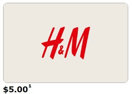 H&M Gift Card - 5 USD