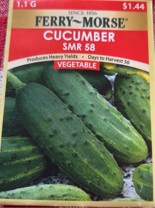 Ferry Morse Cucumber Seeds