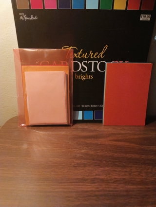 Various Sizes of CardStock Card Stock