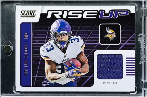 Dalvin Cook - 2020 Score Rise Up Jerseys #RU-DC - Minnesota Vikings [AA095]