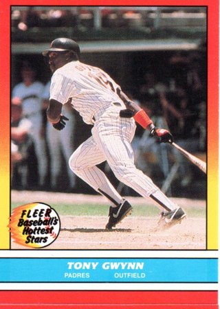 1988 Fleer Tony Gwynn Hottest Stars