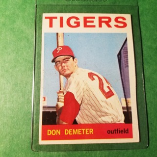 1964 - TOPPS BASEBALL CARD NO. 58 - DON DEMETER - TIGERS - EXMT+