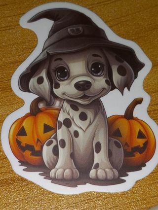 Dog Cute 1⃣ new vinyl sticker no refunds regular mail only Very nice quality