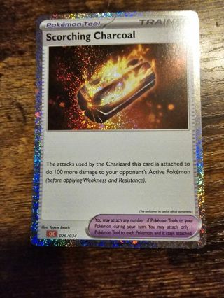 Pokemon Scorching Charcoal 026/034