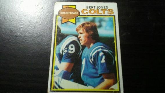 1979 TOPPS BERT JONES COLTS FOOTBALL CARD# 220