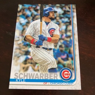 2019 Topps - [Base] #349.1 Kyle Schwarber (Batting) 