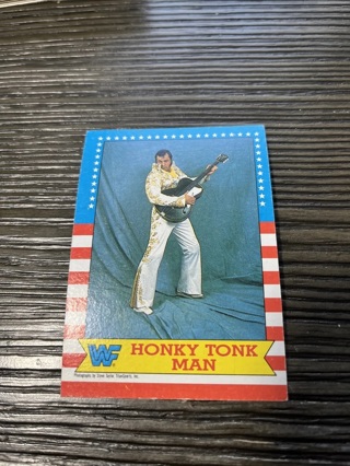 1987 Topps WWF Wrestling #13 Honky Tonk Man