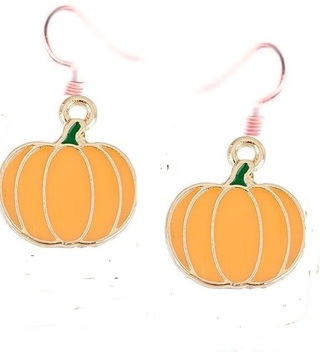 GP PUMPKIN EARRINGS #3 (PLEASE READ DESCRIPTION