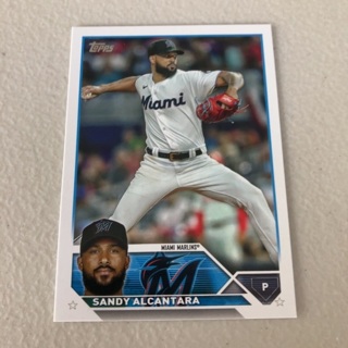 2023 Topps Series 1 - [Base] #107 Sandy Alcantara