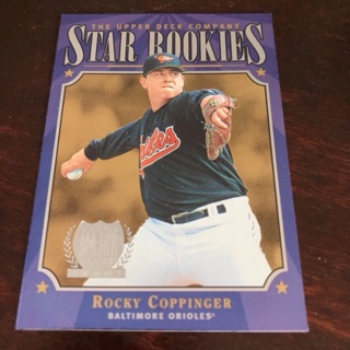 1997 Upper Deck - [Base] #225 Rocky Coppinger - Star Rookies 