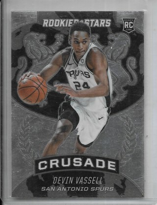 Devin Vassell 2020-21 Chronicles Rookies & Stars Crusade #536 Rookie Card