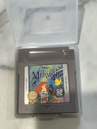  Vintage Nintendo Gameboy Little Mermaid Game