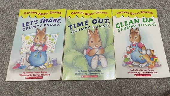 Grumpy bunny books