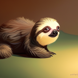 Listia Digital Collectible: Baby Sloth