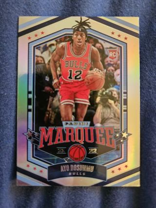 2021-22 Panini Chronicles Marquee Rookie Ayo Dosunmu