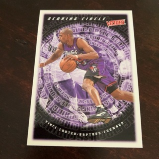 1999-00 Victory - [Base] #376 Scoring Circle - Vince Carter