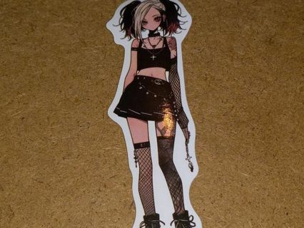 Girl Cute one big nice vinyl sticker no refunds regular mail Win 2 or more get bonus