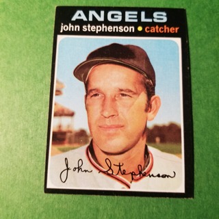 1971 Topps Vintage Baseball Card # 421 -JOHN STEPHENSON - ANGELS - NRMT/MT