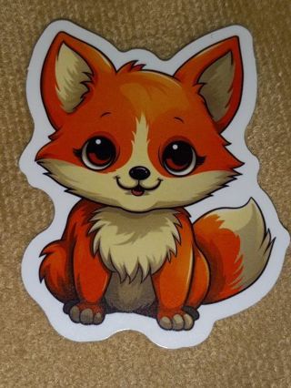 So Cute one new nice vinyl lab top sticker no refunds regular mail high quality!