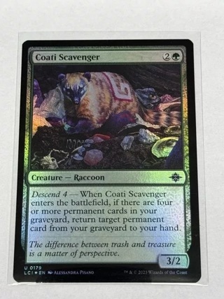 Coati Scavenger The Lost Caverns of Ixalan Foil #179 MTG