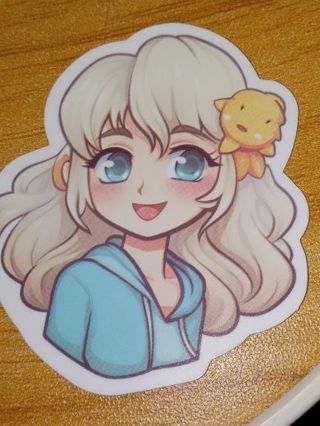 Girl Cute new one vinyl sticker no refunds regular mail only Very nice win 2 or more get bonus