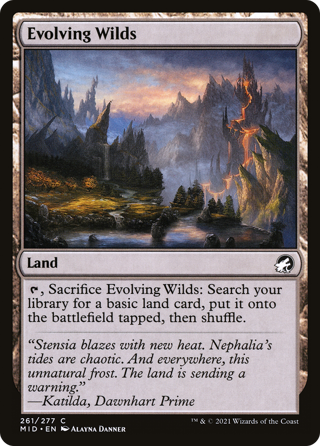  MTG Evolving Wilds MID MTG 261/277