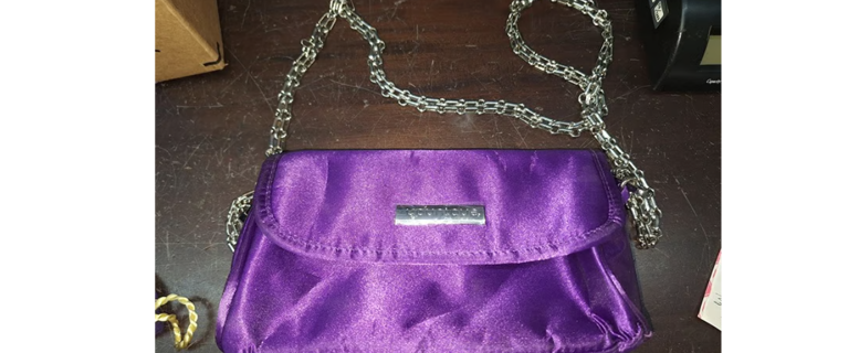 Beautiful Purple Younique Purse Shoulder Bag