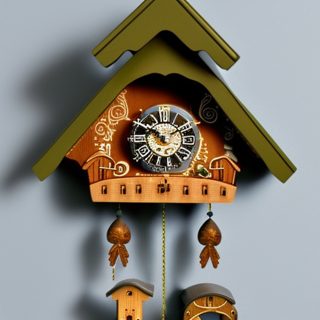 Listia Digital Collectible: Old Cuckoo Clock from Poland