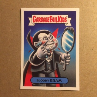 2018 Garbage Pail Kids Trading Card | BLOODY BRAM | Card # 4b of 15