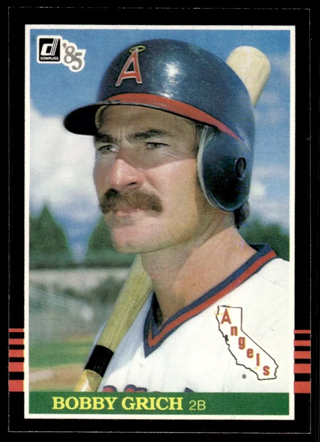 Bobby Grich 1985 Donruss California Angels