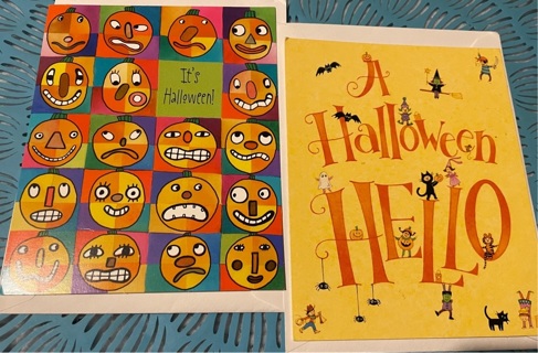 2 New Halloween Cards