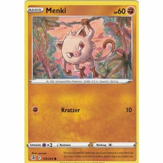 Tradingcard - Pokemon 2021 german Menki 133/264 